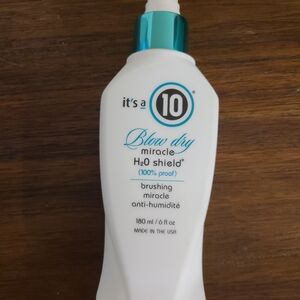 Set of 2 - It's a 10 Blow Dry Miracle: H2O Shield 6 oz + Glossing Leave-In 4 oz
